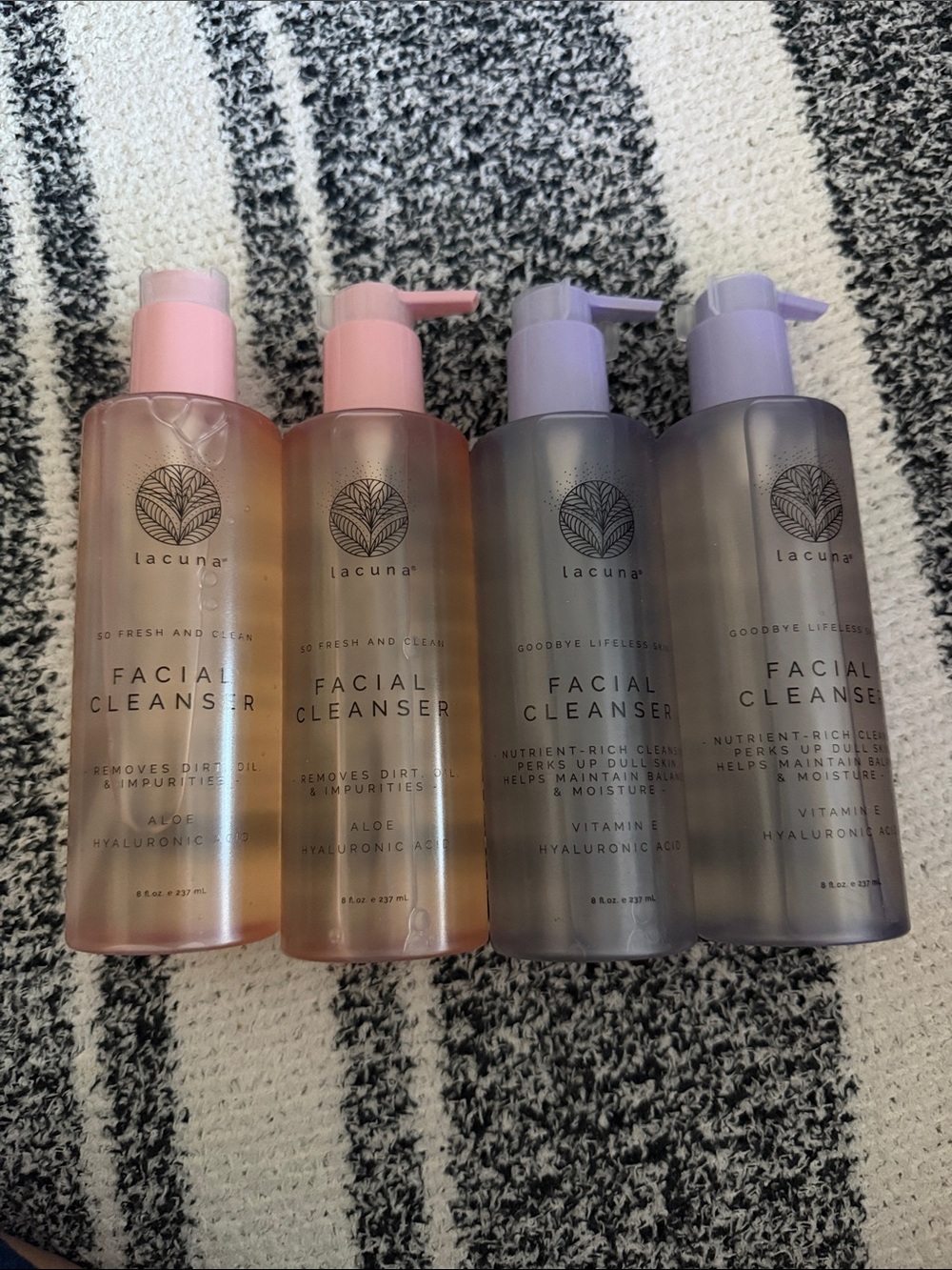 Lacuna Set of 4 Facial Cleanser
